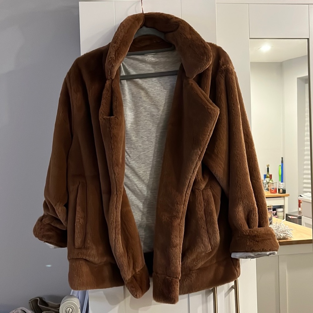 Aerie Soft Fur Jacket